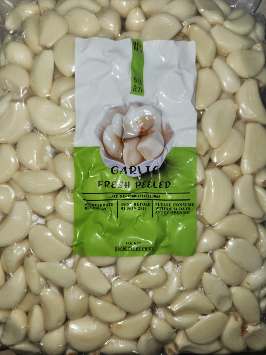 Fresh Peeled Garlic Kg S Mart Australia